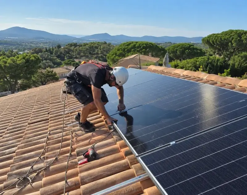 Installateur panneaux solaires Eyzahut — pose photovoltaïque sur toiture